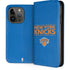 NBA New York Knicks Standard - Blue iPhone 15 Pro Folio Case